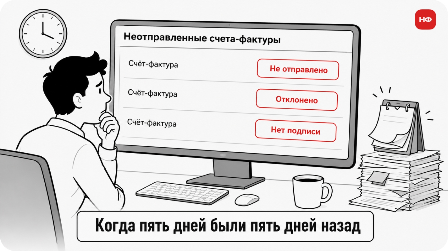 мем о просроченных счетах-фактурах перед закрытием квартала